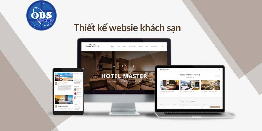 Thiết kế website khách sạn tại Obs-tech.vn