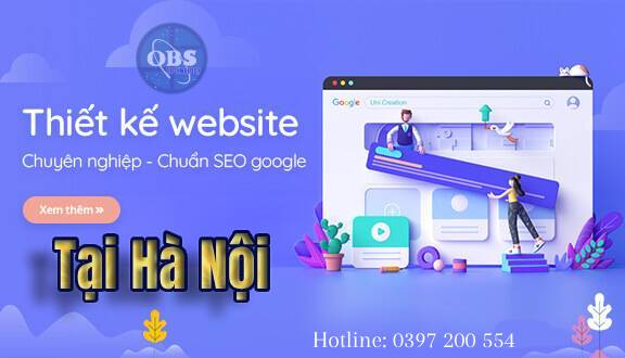 Thiết kế web độc đáo tại Hà Nội