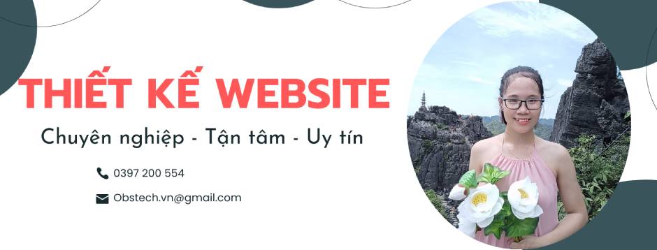 Thiết kế website OBS TECH