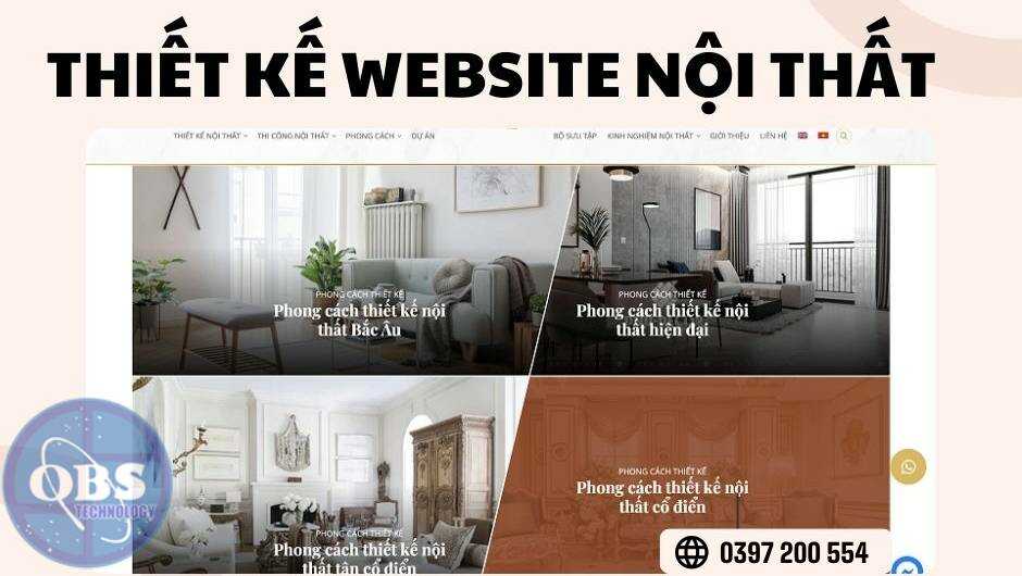 Thiết kế website nội thất giá bao nhiêu