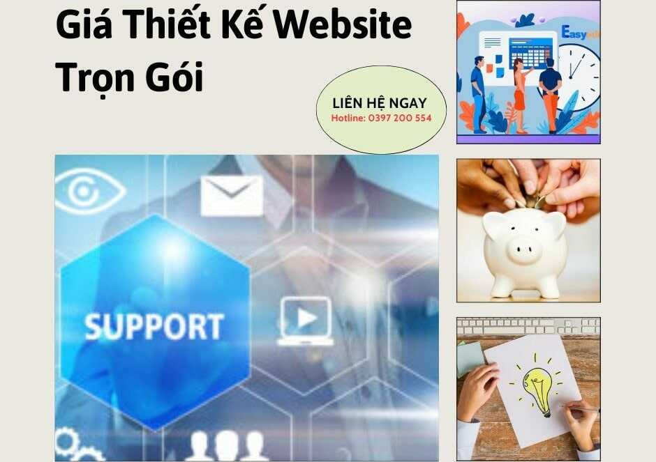 Giá Thiết Kế Website Trọn Gói