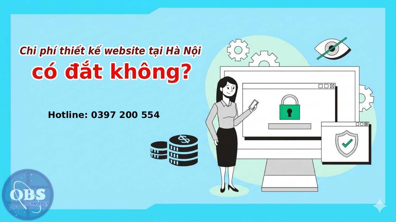 Chi phí thiết kế website tại Hà Nội có đắt không?