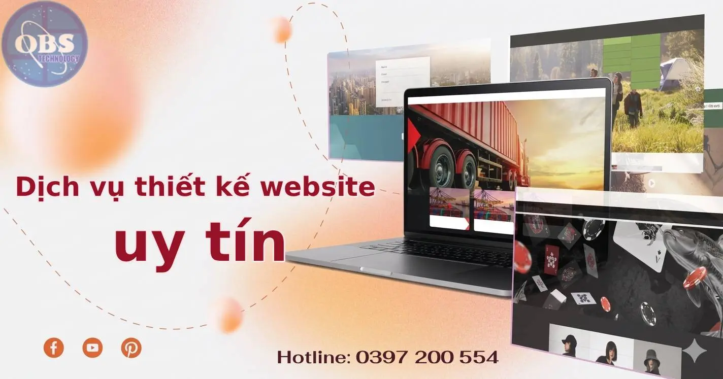 Dịch vụ thiết kế website uy tín tận tâm 24/7