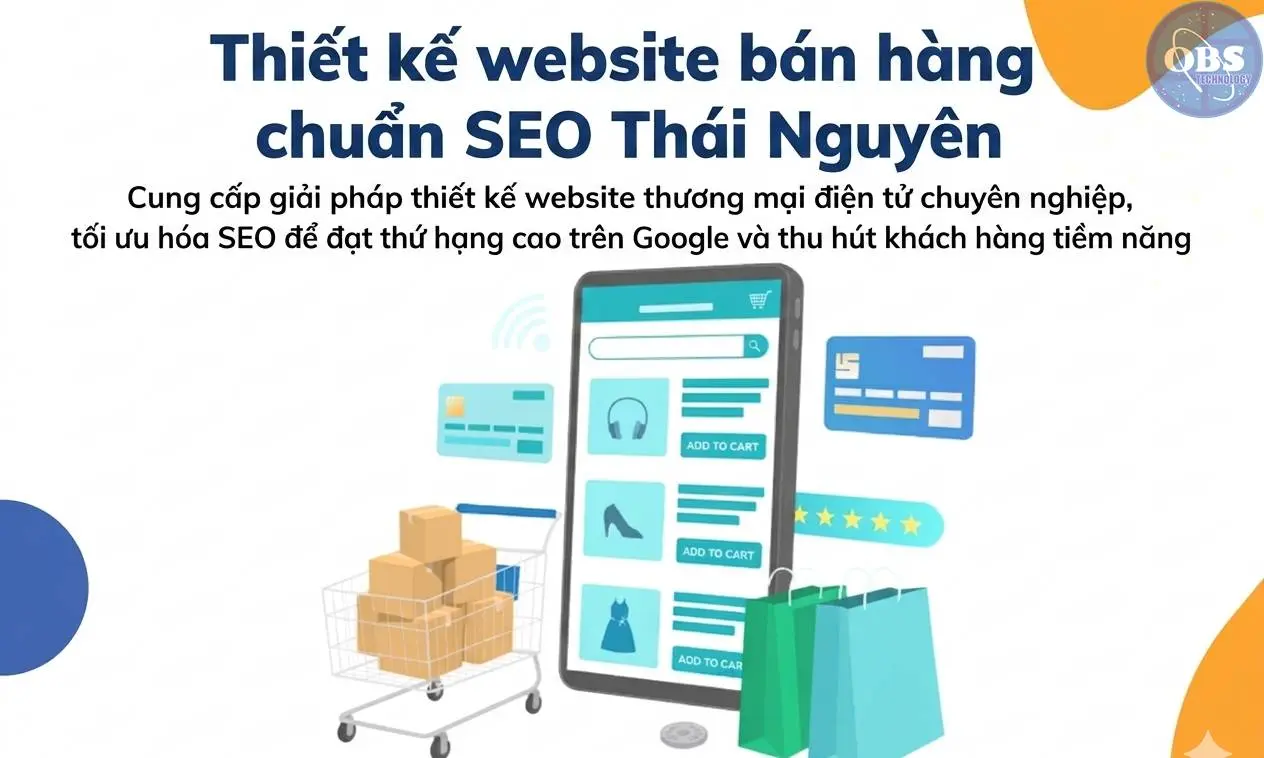 Thiết kế website bán hàng chuẩn SEO Thái Nguyên