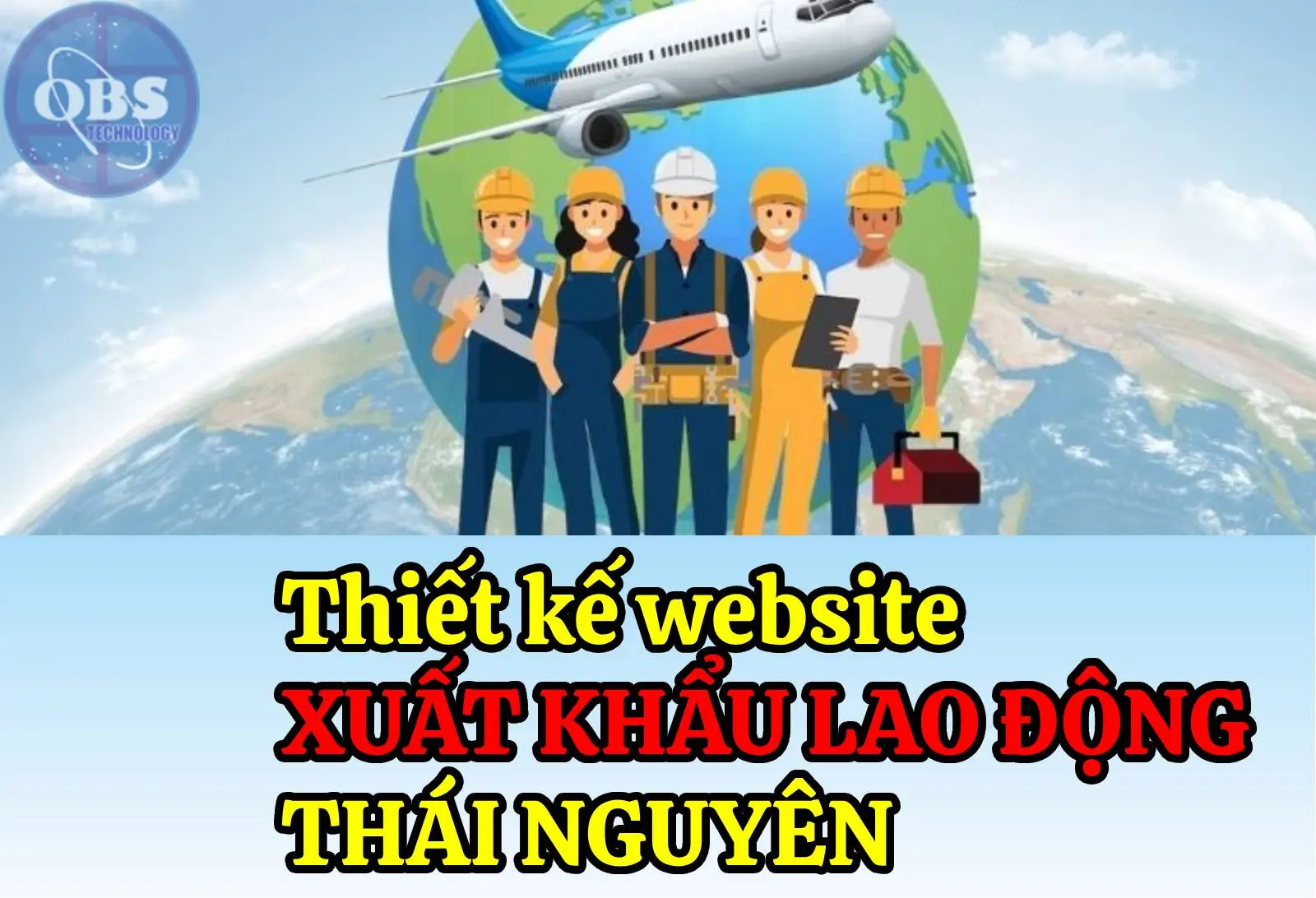 Thiết kế website xuất khẩu lao động Thái Nguyên chuyên nghiệp 2026